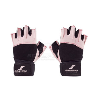Wholesale Cheap Custom Made Neoprene Gym Fitness <b>Gloves</b> Finger Less <b>Weight</b> Lifting Training <b>Gloves</b> for Power Lifting Workout - Product Image 1