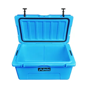 Rotations geformtes Angeln Cooler Box Ice Chest Cooler mit Schloss Halten Sie Fisch Meeres früchte frisch Perfekt für das Angeln im Freien