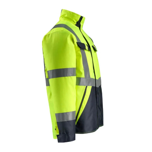 Chaquetas de Alta Visibilidad para Hombre, Impermeables, con Capucha Reflectante, para Trabajo de Construcción, Unisex, Más Vendidas - Product Image 2