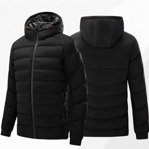 <b>Men's</b> High Street <b>Top</b> Trending Winter Clothing Lightweight Hooded Puffer Jacket with Comfortable Solid Zipper Front Best Quality - Product Image 5