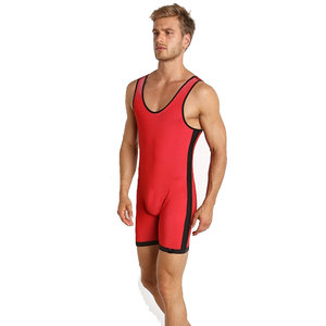 Customized Sublimation High Quality Dry Wrestling <b>Singlet</b> <b>Men</b> Wrestling Wears Design Own Custom Logo <b>Singlets</b> - Product Image 3