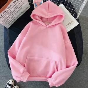 2025 automne femmes pull décontracté à capuche doux Stretch sweat poches solide motif à capuche col coupe ample chaud Streetwear - Product Image 3