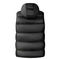 Doudoune Sans Manches Personnalisable pour Homme, Style Urbain Hiver, Fermeture Éclair, Traitement de Surface, Service OEM, Design Sur Mesure