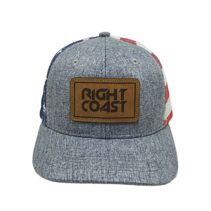 Gorra de camionero con malla y logotipo personalizado, gorra de béisbol gris de Vietnam de 6 paneles, sombreros de lona de poliéster únicos para escenas de playa al aire libre - Product Image 1