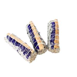 White Sage Smudge <b>Stick</b> White Sage and Hummingbird Flower <b>Stick</b> 4 inch White Sage and Hummingbird Flower Smudge 4 Inch - Product Image 6