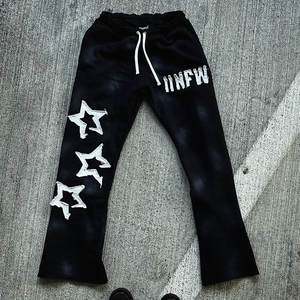 กางเกงวอร์มของผู้ชายแบบมีสไตล์วิ่งได้ตามต้องการ500ผ้าปะติดซัก GSM - Product Image 1