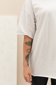 Logo personnalisé t T-shirt surdimensionné femmes t-shirts mode de rue Streetwear haut T-shirt décontracté pour les femmes T-shirt respirant séchage rapide - Product Image 5