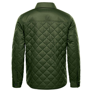 Breathable High Quality Casual Men <b>Quilted</b> Jackets Outerwear Mens Fashion Plain <b>Quilted</b> Jacket - Product Image 2