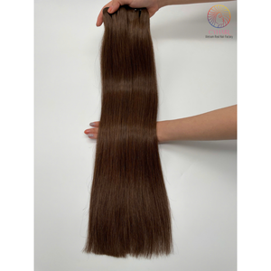 Cheveux humains vierges bruts Double trame de cheveux doux et mince Texture #4 couleur 22 pouces paquets de cheveux humains bruts - Product Image 2
