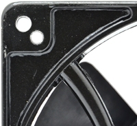 127mm AC-betriebener Axiallüfter aus Aluminiumdruckguss mit Kugel-/Gleitlager, Kunststoff-PC, OEM/ODM anpassbar, für den Heimgebrauch