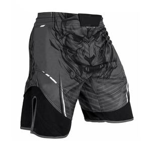 Short MMA de qualité supérieure Tissu doux Taille élastique Ajustement parfait Logo sublimé Vêtements de boxe et d'arts martiaux à faible coût - Product Image 2