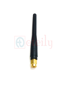 ETEILY hecho en La India GSM 3dBi Antena de pato de goma con conector recto macho SMA señal estable Antena de comunicación de baja pérdida - Product Image 4