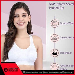 สปอร์ตบราสำหรับผู้หญิงไซส์ XL แบบไร้ตะเข็บสนับสนุนสูงออกแบบโลโก้ได้ตามที่ต้องการ - Product Image 6