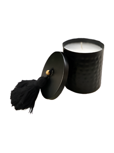Metal Black Hammered Candle <b>Jar</b> with Lid for Home Wedding Living Room <b>Decoration</b> in Best Price - Product Image 4