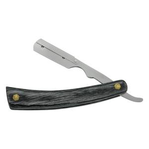 Turkish Cut Throat Single Blade Stainless Steel Shaving <b>Razor</b> Plastic Wooden Face Body <b>Bikini</b> Hair Removal Tool - Product Image 4