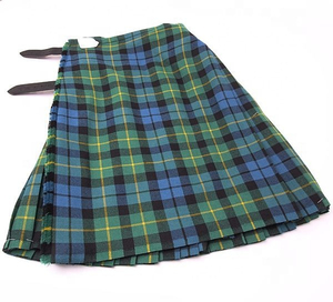 Kilt Escocés Tradicional para Mujer, Varios Tartanes, Tela Tartán Tradicional, Kilt de Lana Acrílica - Product Image 4