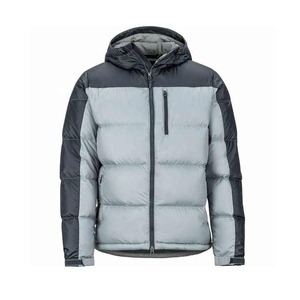 2025 Unisex High Quality Oversized Winter Outdoor Bubble Puffer Hooded Stand Collar <b>Jacket</b> OEM Service Cotton Logo Men's Shiny - Product Image 3