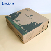 Revestimiento de papel de aluminio reciclado impreso personalizado, regalo de té suelto, embalaje magnético de chocolate, caja de regalo de lujo para pequeñas empresas