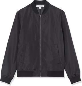 แจ็คเก็ตบอมเบอร์ไซส์ใหญ่พิเศษสำหรับผู้ชายแจ็คเก็ตบาสเก็ตบอลผ้าฝ้ายกันความร้อนด้านนอกเสื้อบาสเก็ตบอลผ้าทอตัวอักษร - Product Image 4