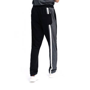 Pantalones de chándal de pierna recta más vendidos Pantalones de chándal con cordón de alta calidad Pantalones de Jogger lisos de algodón 100% de nuevo diseño al por mayor - Product Image 4