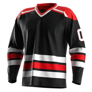 Sublimación personalizada, camisetas de hockey sobre hielo, venta al por mayor, uniformes de equipos de EE. UU. para escuelas y ligas, clubes - Product Image 1