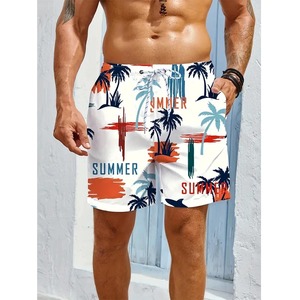 กางเกงว่ายน้ำฮาวายของผู้ชายกางเกงขาสั้นชายหาดพิมพ์ลายดอกไม้แห้งเร็วกางเกงขาสั้นเล่นกีฬากลางแจ้ง3D กางเกงว่ายน้ำแฟชั่นของผู้ชาย - Product Image 5