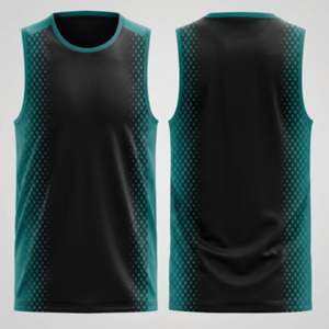 Camiseta de Baloncesto Personalizada para Hombre, Cuello Redondo, Tela Cooltec con Ojales, Ropa Deportiva Ligera para Pedidos al por Mayor - Product Image 4