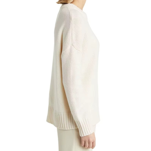 Suéter de Cachemira de Punto Fino con Logotipo Personalizado, Suéter de Cachemira para Mujer - Product Image 4