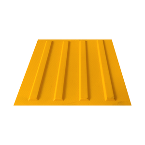 Dalles tactiles en caoutchouc 30x30cm pour applications routières - Surface de suivi pour personnes à mobilité réduite - Product Image 2