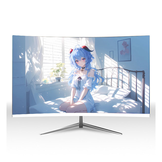 High Curvature 32 Inch 1k 2K 1440P 144hz 165hz 1ms QHD DP HDM Pc Display Computer Screen VESA Curved LED Gaming Monitor
