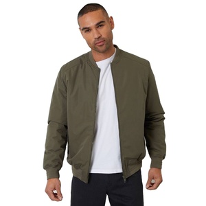 Chaqueta Bomber de Invierno 2026, Personalizada al por Mayor, Clásica, Cómoda, con Impresión por Transferencia de Calor, Logotipo Frontal, Transpirable y Resistente al Viento - Product Image 1