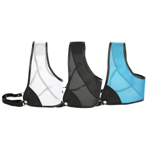 Protector de Pecho Ajustable para Tiro con Arco, Malla de Nailon, Equipo de Protección con Cinturón y Hebillas para Entrenamiento de Tiro con Arco - Product Image 1