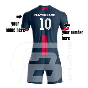 Uniformes de Fútbol 2024 2025 en Oferta, Camisetas de Equipo con Logotipo Personalizado, Uniformes de Fútbol Transpirables de Manga Corta - Product Image 2