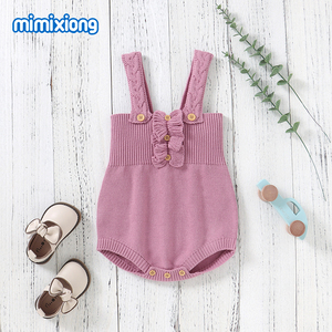 Bebé KnittedSweater Cute Warm Crawling Clothes para recién nacidos Botón para hombres Mujeres Bebés - Product Image 2