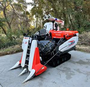 Moissonneuse-batteuse à riz Kubota ER-215-GW la plus vendue, 4 roues motrices, diesel, machine agricole pour rizière - Product Image 5