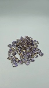 Gemas Mehrajudin, Ametrina Bicolor Natural AA, Gema Suelta de 200 Quilates, Corte Octogonal de 8x10mm, Facetada, Encerada/Aceitada, para Joyería - Product Image 2