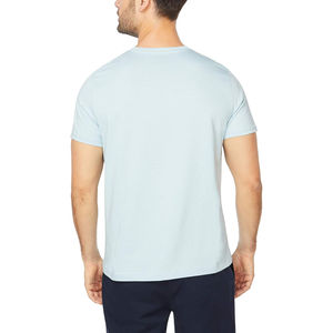 Camisetas personalizables de manga corta para hombre, ropa deportiva lisa en blanco hecha en fábrica con estampado de logotipo personalizado, camisetas para hombre OEM - Product Image 6