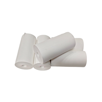 Rouleau de papier thermique direct blanc 57/80 mm pour supermarchés/centres commerciaux et reçus de caisse, impression personnalisée 45-70 g/m²