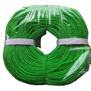 PP PE HDPE Ropes twine Braided 1.5mm to 42mm custom size and color corde available from indian factory