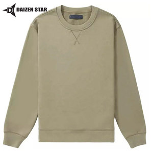 Sudadera Personalizada para Hombre, Estilo Casual, Cuello Redondo, Felpa, Talla Grande, Ropa de Calle de Invierno, 100% Algodón, Tinte Liso, Servicio OEM - Product Image 5