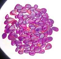 Vente en gros taille personnalisée en vrac cabochon en onyx rose belle pierre naturelle pour la fabrication de bijoux en gros onyx rose naturel