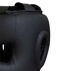 Protector de Cabeza de Cuero Genuino para Boxeo Profesional, MMA, Protección de Combate, Entrenamiento de Kickboxing, Logotipo Personalizado - Product Image 4