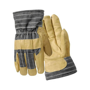 ถุงมือทำงานหนังสำหรับผู้ชายถุงมือหนังวัวสำหรับงานหนักถุงมือช่างสำหรับงานเชื่อมช่างถุงมือหนัง - Product Image 5