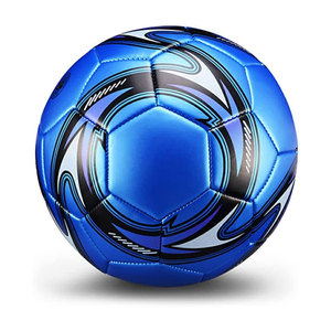 Ballon de football en PVC PU de haute qualité à prix économique Impression de logo personnalisé Taille 5 pour les entraînements sportifs et les matchs - Product Image 1