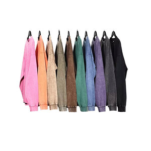 Sweat à capuche solide et épais pour hommes et femmes avec tissu en mélange de coton de qualité supérieure et coutures doubles durables - Product Image 5