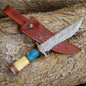 Cuchillo de caza ligero con borde ultra afilado y Mango antideslizante texturizado Cuchillo de supervivencia resistente - Product Image 6