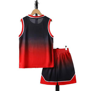 Uniformes de basket-ball respirants pour hommes, grande taille, antibactériens, séchage rapide, impression par sublimation personnalisée, service OEM, importateur - Product Image 3