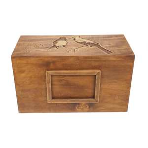 Double Wood Urn Personalized <b>for</b> Human Ashes With Frame <b>for</b> Photo <b>Memorial</b> Box Carved Keepsake Cremation Urns <b>Boxes</b> <b>for</b> Burial - Product Image 1