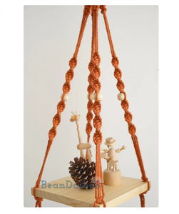Customized Macrame Plant Hanger for <b>Wall</b> and Window Decoration - Product Image 2