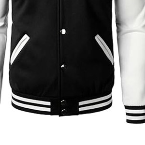 Chaquetas universitarias de moda para hombres Chaqueta de bombardero de alta calidad transpirable personalizada para la calle - Product Image 6